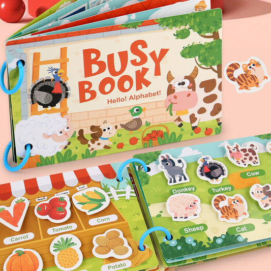 Childrens Quiet Sticker Activity Book