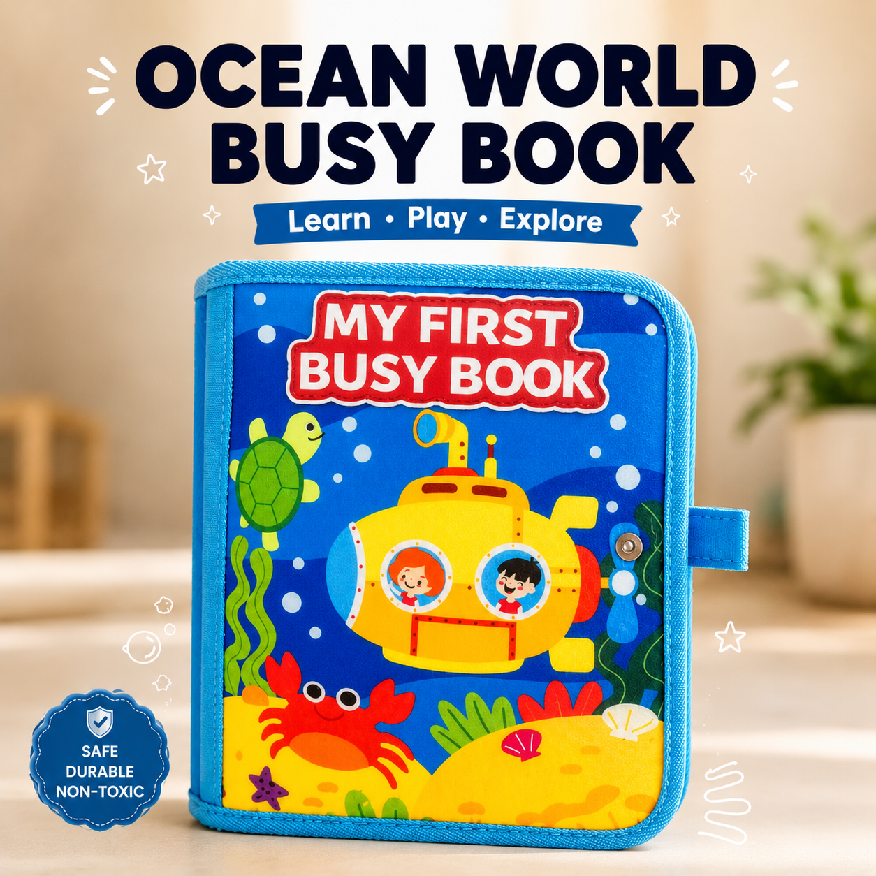 Ocean World Busy Book